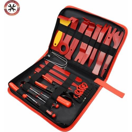 Auto Fastener Removal Tool Car Door Panel Remover Tool Car Auto Removal Trim Clip Fastener Disassemble Vehicle Refit Tool
