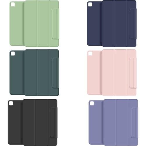 Tablet PC Case For Ipad Pro 12.9 Inch 2021 5Th Ultra-Thin Colorful Anti-Fall Waterproof Case With Pen Stand