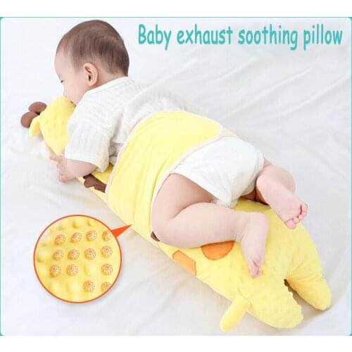 Baby Comfortable Airplane Pillow Multifunctional Flatulence Sleeping Pillow Childrens Toy Anti-vomiting Milk Pillow for Newborn