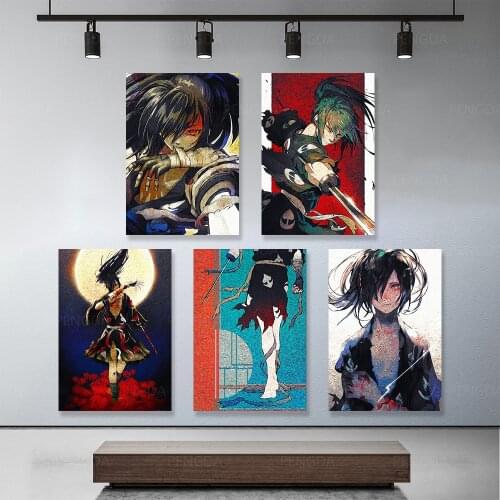 Home Decoration Japan Anime Role Painting Wall Art Dororo HD Print Poster Cool Boy Canvas Cuadros Modular Picture For Bedroom