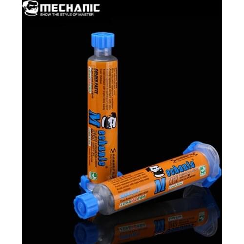MECHANIC Solder Paste Flux Soldering High/Low Temperature 40g Lead-free Welding Paste Flux For PCB BGA SMT Soldering Station
