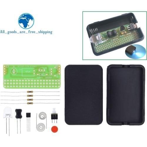 TZT Wholesale Price 1 Set FLA-1 Simple Flashlight Kit DIY Module 1.5V 55x35x11.5mm Precise For DIY Kits