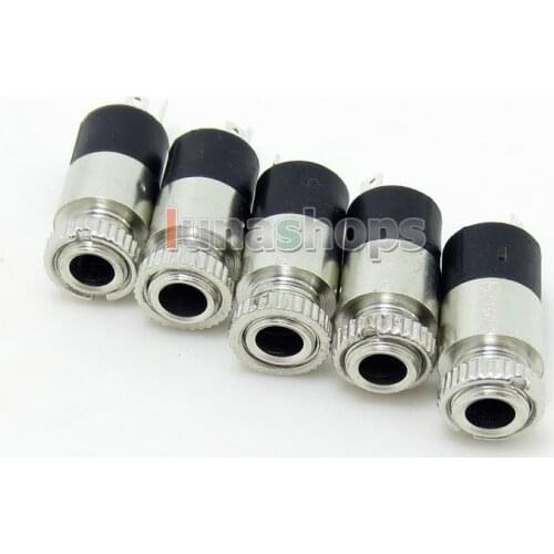 LN004871 10pcs 3.5mm Female Diy Repair Socket Adapter Plug
