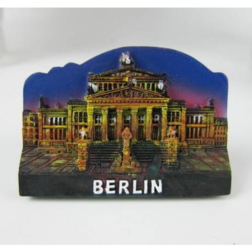 Berlin Gendarmenmarkt 3D Fridge Magnet Germany Tourism Souvenirs Refrigerator Magnetic Stickers Home Decoration