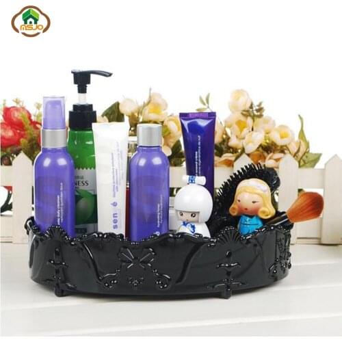 MSJO Makeup Organizer Storage Box for Desktop Living Room Bathroom Storage Box Organizer Sundries Book Cosmetic Organization
