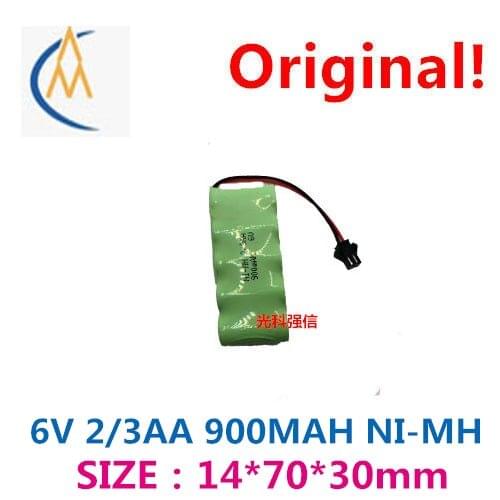 6 v2/3 aa900mah nickel metal hydride rechargeable battery NI - MH remote control toy car model aircraft SM plug SM head model
