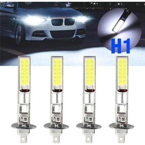 Pc LED H1/H3 Headlight Car Driving Bulb Super Bright White COB LED Car Headlamp Head Light Lamp Auto Fog Lamp