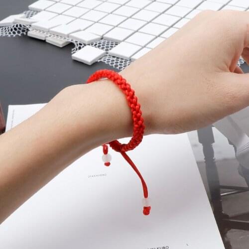Handmade Lucky Kabbalah Red String Braided Friendship Bracelets Fashion Jewerly