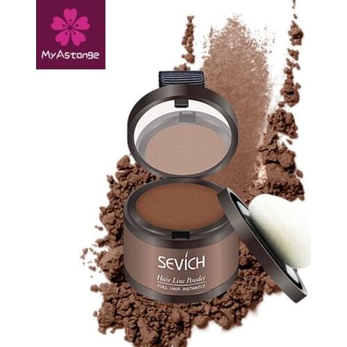 Sevich Hairline Powder 4g Hairline Shadow Powder Makeup Hair Concealer Natural Cover Unisex Hair Loss Product