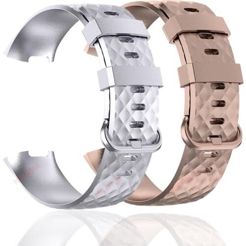 Watchband For Fitbit Charge 3 4 SE Band Strap sport Replace Accessories for fitbit smart watch band charge 4 3 Band