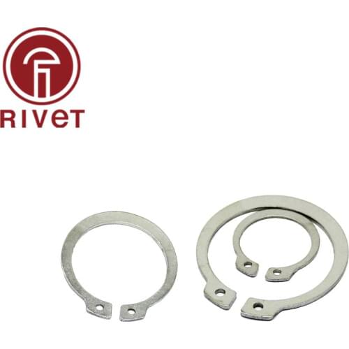 GB894.1 DIN471 M14 M16 M17 M18 M20 M25 M28 304 Stainless Steel Shaft Retaining Ring External Card Circlip C-type Clasp Axis Card