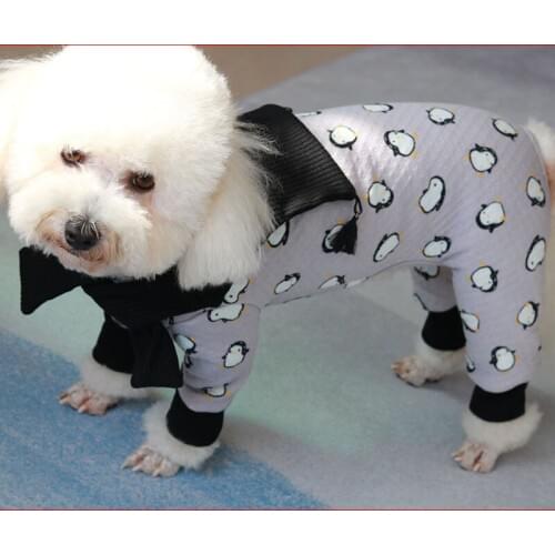 Pet Dog Winter Clothes Warm Jumpsuit Thicken Double Layer 100%Cotton Puppy Jacket+Detachable Cape For Small Dogs Coat Chihuahua