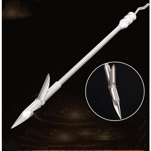 1pcs Darts Harpoons For Slingshot Fishing Feather Darts And Retractable Mustache For Slingshot Fishing Darts Bowfishing Tools