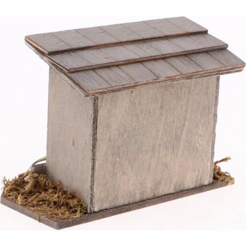 12th Chicken Coop Hen House Miniature Fairy Garden Houses Decoration Mini Craft Micro Landscaping Decor DIY Accessory