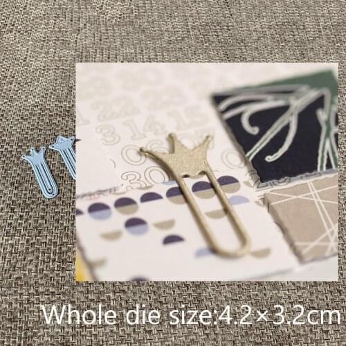 New Design Craft Metal Cutting Die cut die 2pcs Crown bookmark scrapbooking Album Paper Card Craft Embossing die cuts