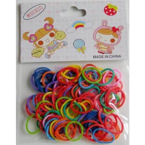 2000bag Pet Hair Rubber Band Dog Cat Hair Accessories Colorful DIY Hair Bows Grooming Hairpin Accessories