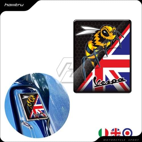 3D Motorcycle Sticker Case for PIAGGIO VESPA Emblem Logo Granturismo 946 ET2 ET4 50 125 150