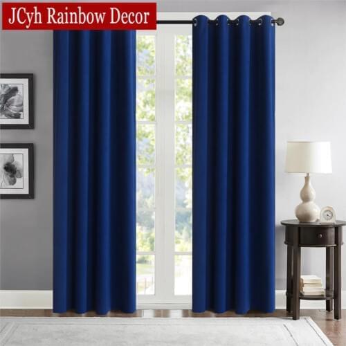 JCyh Rainbow Decor Velvet Curtains For Windows