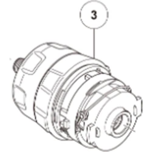 Gearbox for HIKOKI DV12DA 374939