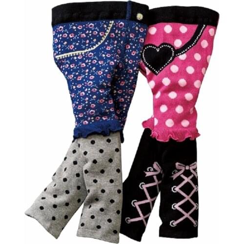 Hooyi Girls Leggings Children Pants Underpant Baby Girls Tights Leg Warmers Girl Clothes Boots Pants Cotton Pantyhose