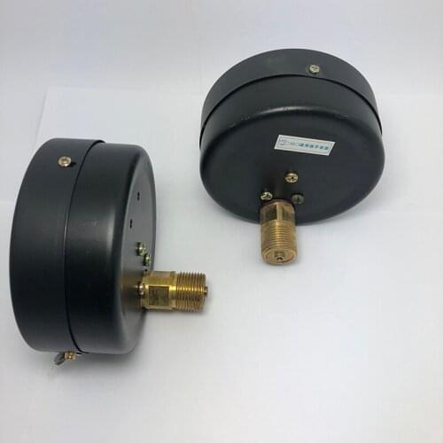 YO-100 Z Axial Edgeless ZT Edged Oxygen Oil-free Pressure Gauge 0-1.6/2.5/4mpa Panel