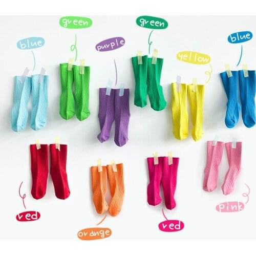 Rainbow Bus Girls Socks