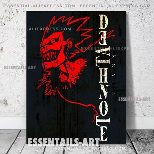 Ryuk Death Note Anime Poster Canvas Wall Art Painting Decor Pictures Bedroom Study Living Room Home Decoration Prints