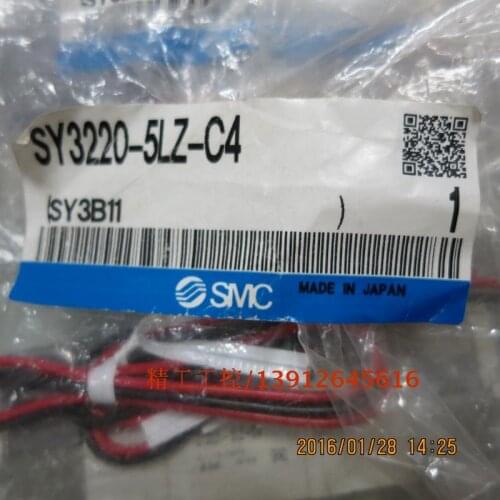 [SA] SMC new original electromagnetic valve SY7220-5LZD-02 SY3220-5LZ-C4 spot --2PCS/LOT