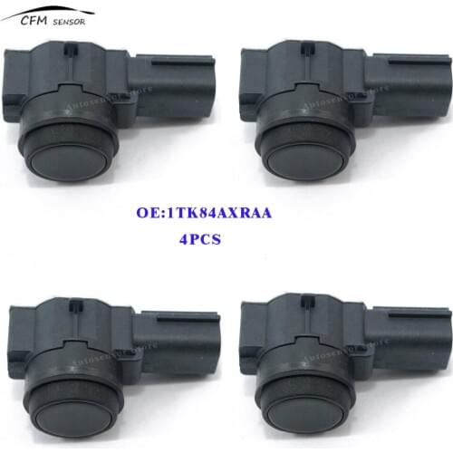 4PCS New 1TK84AXRAA PDC Parking Aid Bumper Object Sensor Radar Reverse Assist For Dodge Chrysler Jeep 0263023206