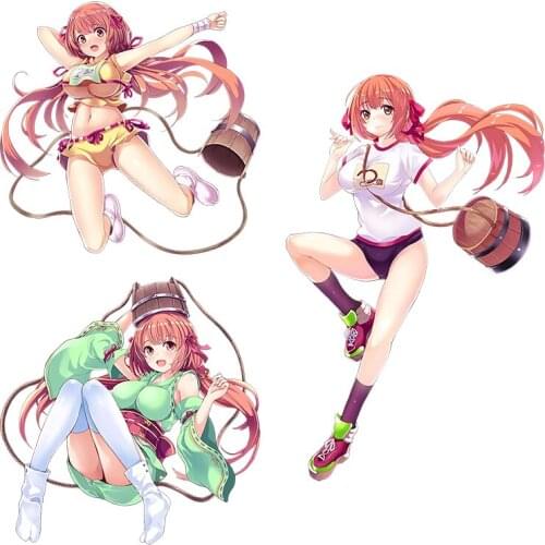 Three Ratels CA52 YOKAI WIKI Waterproof Game stickers for car hood laptop gift Motocycle Anime decals for home decoration