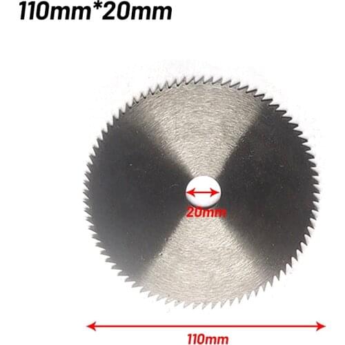 1pc Saw Blade 20/25mm Steel Circular Saw Blade 110/125/150 For Craftsmen For Angle Grinder Woodworking Circular Saw Blade
