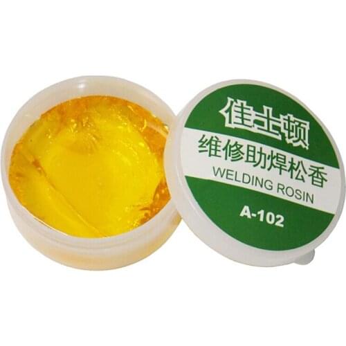 1PC Repair Durability Rosin Soldering Flux Paste Solder Welding Grease Cream For Phone PCB Teaching Resources Solid Pure 15g