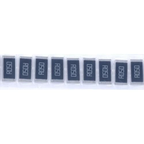 50 pcs 2512 SMD Resistor 1W 0.05 ohm 0.05R R050 1% 2512 Chip Resistor High Precision
