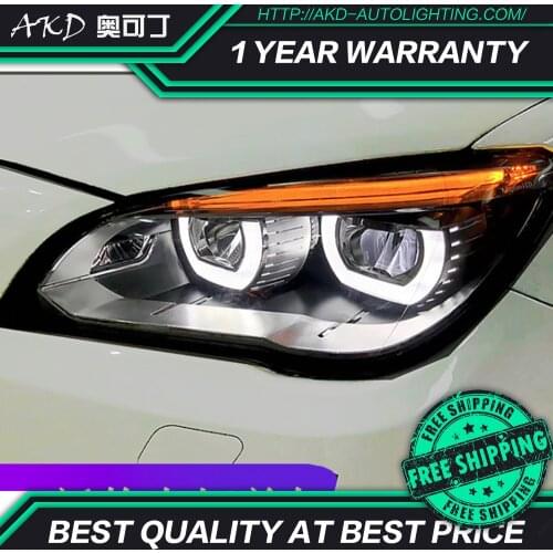 Car Styling for BMW F01 F02 Headlights 2009-2014 740i 730i 735i LED Headlight DRL Projector Lens Original LED Auto Accessories
