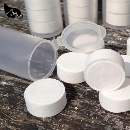 Dream NS 500pcs Magical Towel Travel Outdoor Disposable Compressed Towel Cotton Towel Mini Coin Towels Face Care Portable Tube