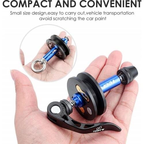 Bicycle Chain Fixer Bracket Roller Bucket Dummy Tensioner Tool, Bike Chain Holder Convenient Flexible Bicycle Chain Keeper