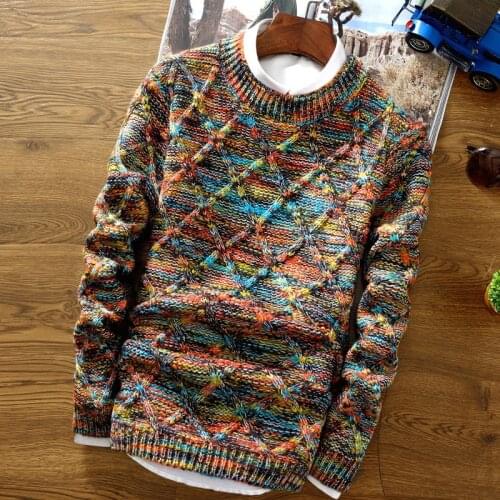 FJUN Men's Knitted Pullovers