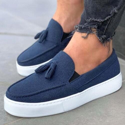 Knack Daily Sports Classic Men 'S Shoes 717 Navy Blue (Suede) street Fashion New Creation New Season Spring Summer Cool Comfortable