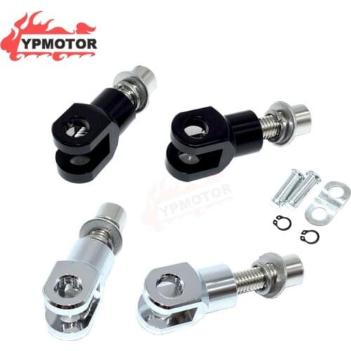 Short Rear Passenger Footpeg Bracket Support Footrest Holder Clamp For Harley Solftail Standard Heritage Fat Boy 2000-17