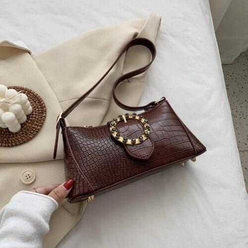 Summer fashion underarm bag 2020 new trendy net red shoulder bag diamond handbag female