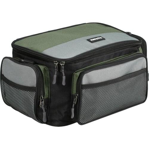 Multifunctional Fishing Tackle Bag Outdoor Carp Fishing Reel Lure Gear Storage Case Crossbody Shoulder Bag fishing bags 2021