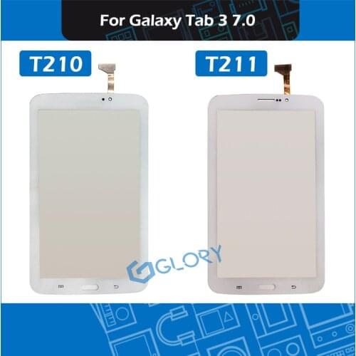 New 7" Touch Screen Panel For Samsung Galaxy Tab 3 7.0 SM-T210 SM-T211 T210 T211 LCD Display Digitizer Panel Glass Replacement