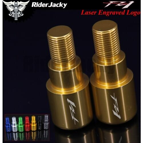 RiderJacky CNC Motorcycle Handlebar Ends Grips Slider For Yamaha FZ1 FZ 1 2006-2015 2011 2012 2013 2014 Motorbike Handler Bar