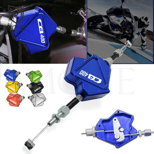 Motorcycle CNC Stunt Clutch Lever CB400 Easy Pull Cable System For Honda CB400/CB400SF/CB400VTEC CB 400 CB400 SF VTEC 1992-1998