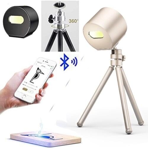 1.6W Compact Laser Engraver Machine Portable Laser Pecker Mini Desktop Laser Engraving Laser Etcher Laser Cutter Printer Safety