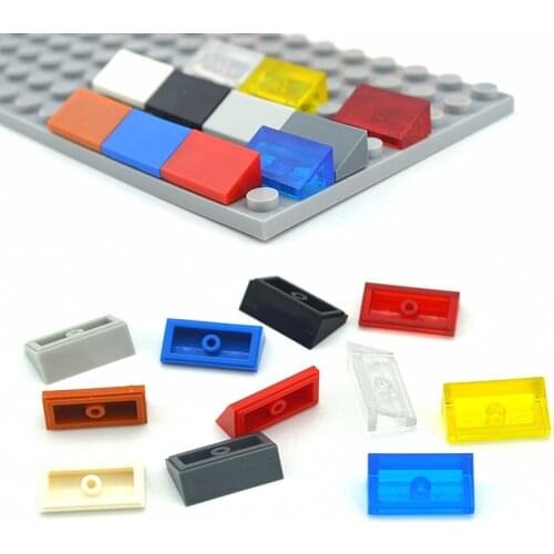 140pcs 1x2 Dot Size DIY Building Blocks Compatible With Assembles Particles 85984 1x2 For Building Blocks Parts DIY Educational