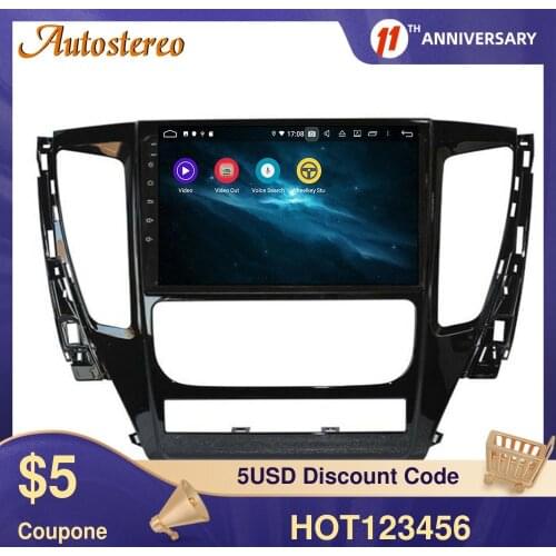 For MITSUBISHI PAJERO 2016+ Android 10.0 Car Radio GPS Navigation Unit Multimedia Player Auto Radio Recorder Stereo