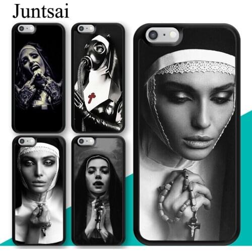 Sister Nun Case For iphone XS MAX X XR 11 12 Pro Max mini X 5S SE 2020 6S 7 8 Plus Back Cover Coque