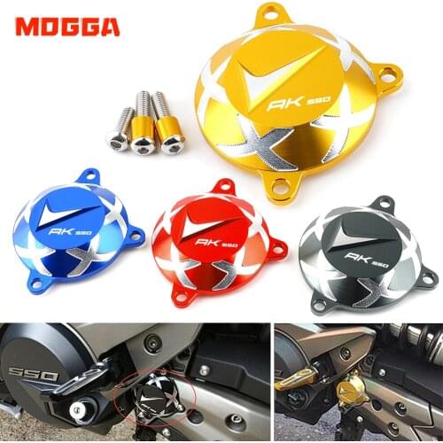 For KYMCO AK550 AK 550 2017-2019 Newest Motorcycle CNC Accessories high quality protective shaft front hole frame protector