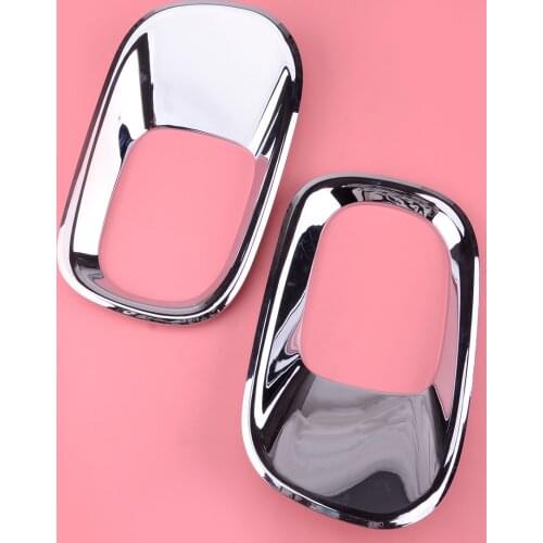 Chrome Style Rear Tail Fog Light Lamp Cover Trim Fit For Jeep Renegade 2014 2015 2016 2017